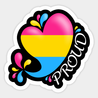 Proud to be Pansexual Sticker